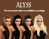 (20D) Alyss black