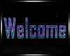 -J- Neon Welcome Sign