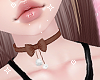 Choker Bow Brown
