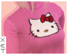 ✘ Hello Kitty sweater.