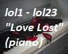 "Love Lost" (piano)