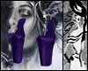 SG Goth Purple Platforms