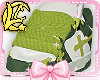 skater shoes green/ Sork