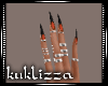 (KUK)halloween nails b/o