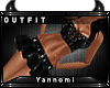 Y| PVC 'n Studs [Black]