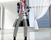animated plaid suit