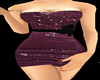 BM purple Dress stylish