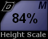 D► Scal Height *M* 84%