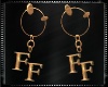 FF Gold Earrings