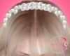 D Bloom pearl headband