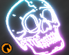 Neon Skull Lamp