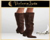 Country Brown Boots