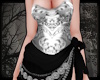 +Silver Clio Dress-ebony