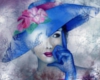Picture "woman in blue"