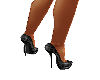 Black Caroline Heels
