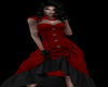 Corset-Dress red blk