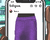 Sweatpants Purple