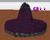 (KK) Purple Goth Chair