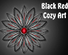 Black & Red Cozy WallArt