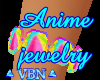 Jewelry anime fluo