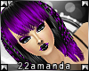 22A_Hedda Hair Purple