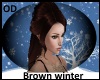 (OD) Brown winter hair