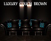 Luxury Couch Brown