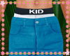 KIDS BLUE STRAIGHT PANT