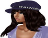 Purple 2 Hat W/Brwn Hair