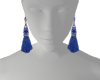 [£] Mandy Blue Earring