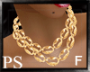 PS. D Gold Necklace F