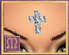 M+Diamond Cross Forehead
