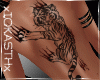 IO-Tiger Back Tattoo