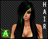 }A{Black w/Emerald Ivana