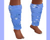 Light Blue Leg Warmers