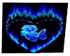 Blue Heart Butterfly