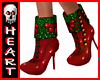 Green Red Party Boots V1