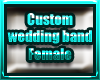 custom wedding band