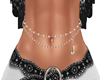 GOLD 'J' BELLY CHAIN