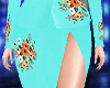 !Mia Blue Suit Skirt