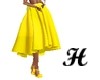 Yellow Bow Skirt