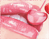 [R] Glitter Lips Sticker