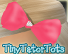 Kids Hot Pink Side Bow