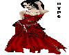 Gyps in Red Dress