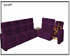 purple recliner sectiona