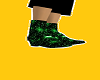sparkle green boots
