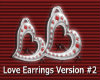 Love earrings Version #2