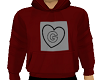 G - red sweatshirt