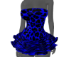 Blue Leopard Dress