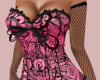 Paisley Park Pink Corset
